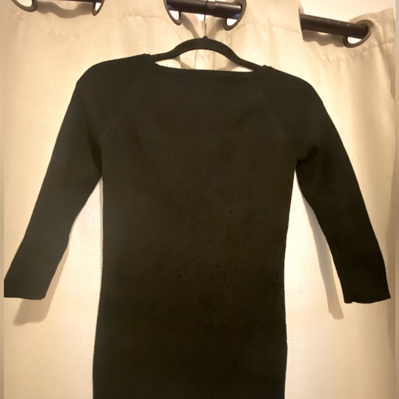 Vila Milano, Woman’s Black Sweater, long sleeve with bling bling, small - Picture 3 of 3
